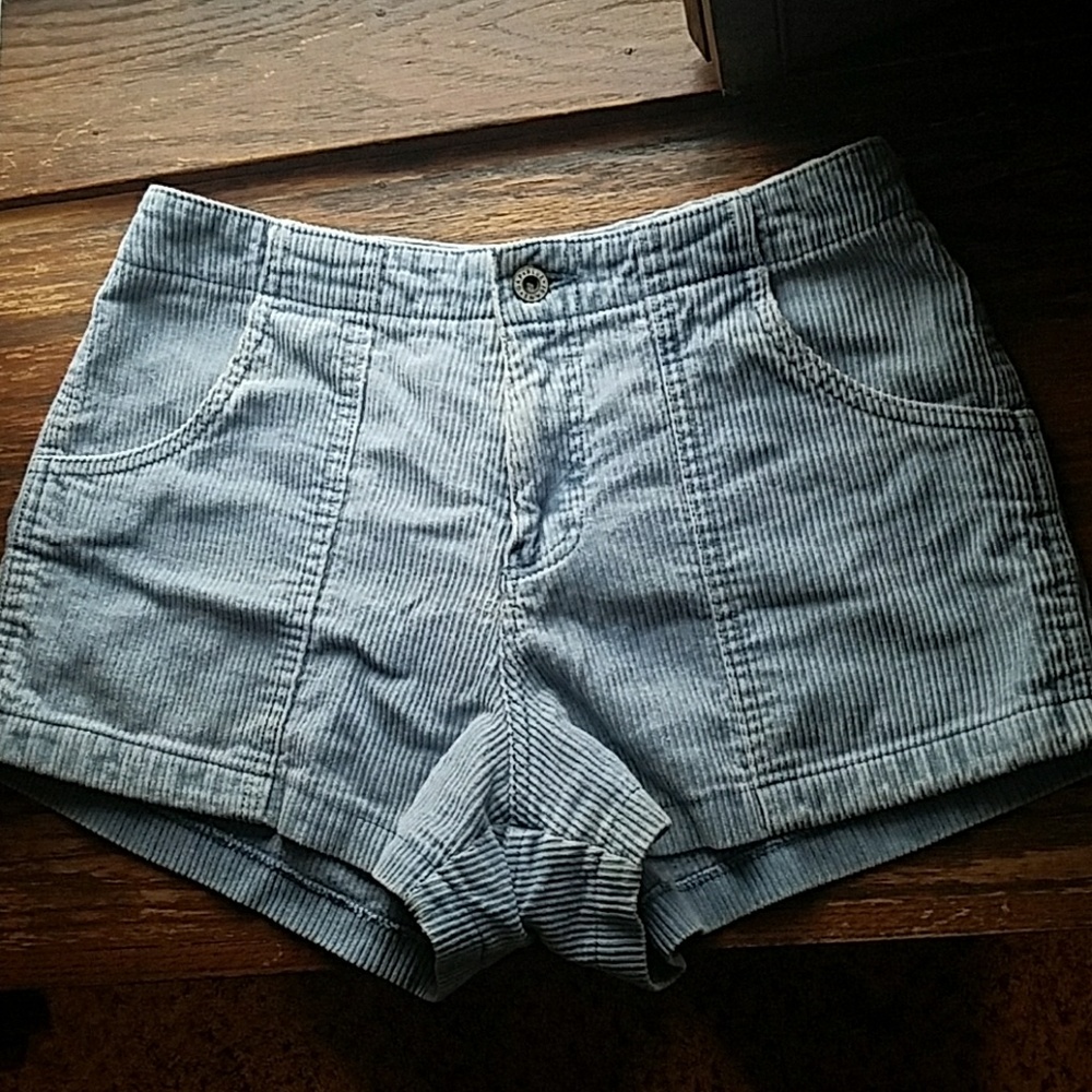 Vintage Gap Blue Jeans Corduroy Shorts 4 6